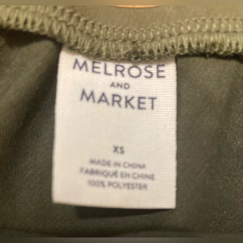 Olive Green Ruffle Camisole Top - Picture 4 of 4